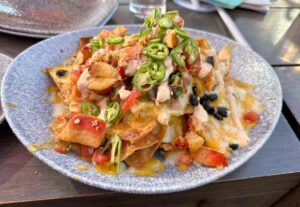 lobster nachos from lamplight lounge