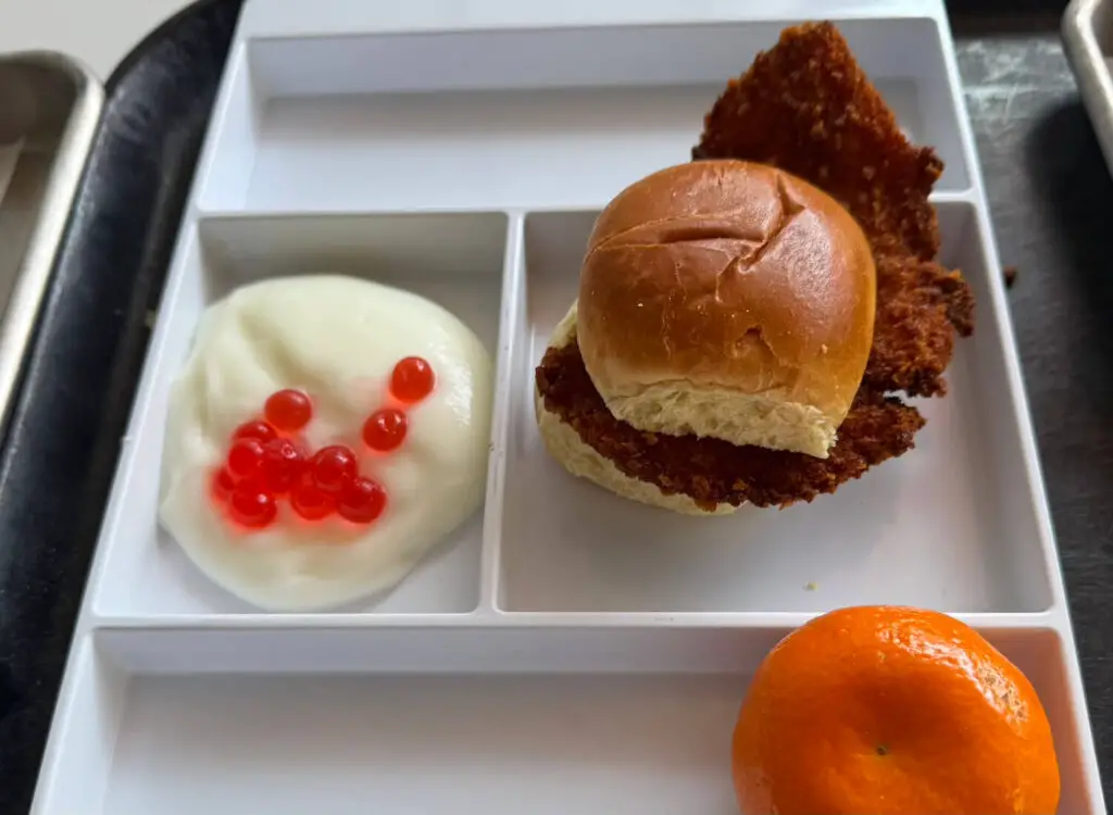 Kid's meal from Pym Test Kitchen