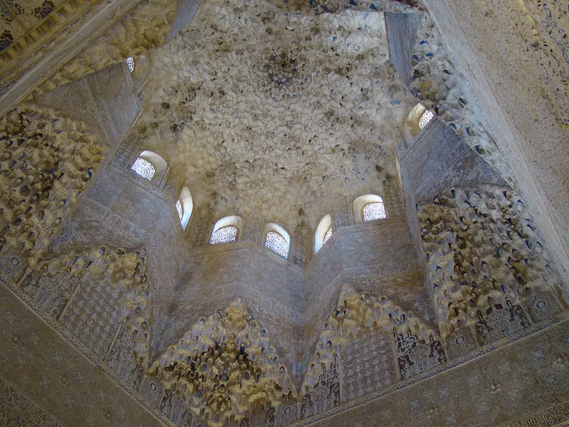 Ceiling in the Alhambra