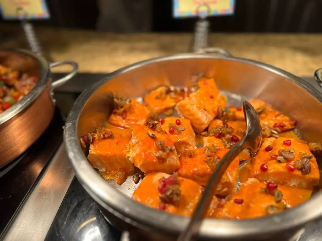 salmon at Goofy's Kitchen 