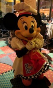 Minnie Mouse at Goofy's Kitchen