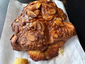 Bear Claw pastry at the Kirkland Bakery