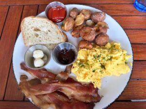 Complete Breakfast at Hearth restaurant in Kirkland, Washington