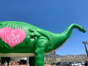 Cabazon Dinosaurs near Palm Springs, California