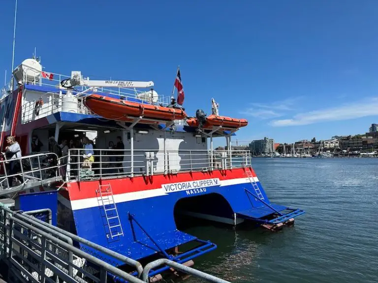 Our Experience Taking the Victoria Clipper from Seattle to Victoria BC (Full Review!)
