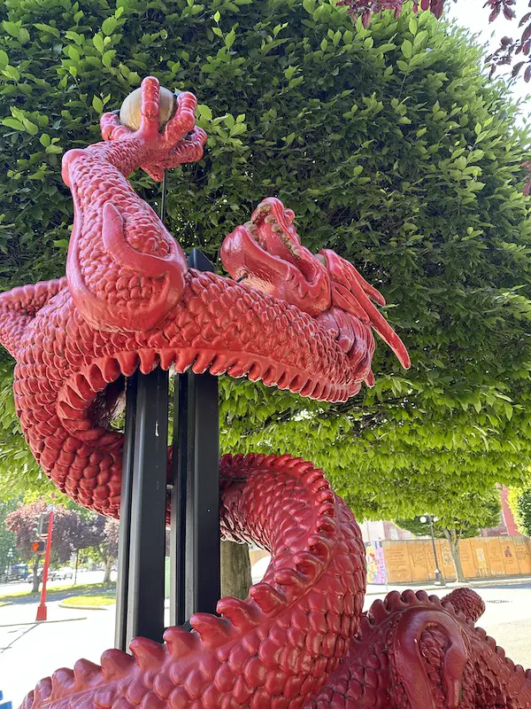 Dragon in Victoria BC