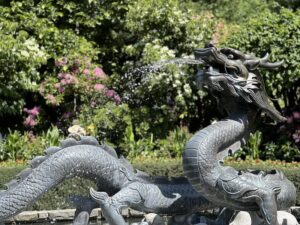 Dragon Fountain at the Butchart Gardens