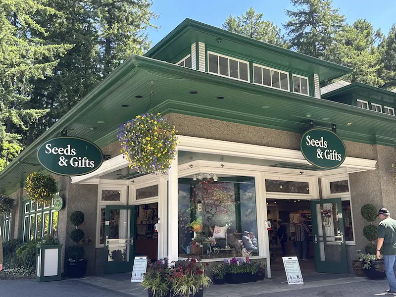 Visitor Center at the Butchart Gardens