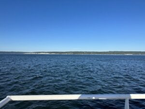 Beautiful Views of the San Juan Islands from the boat