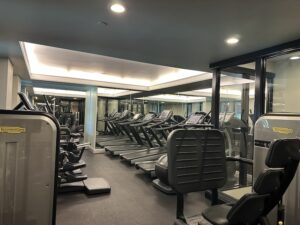 Fitness Center at the Fairmont Empress in Victoria BC