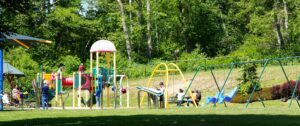 Village Green Park playground in Kingston