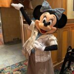 Minnie Mouse at the Storytellers Cafe at Disney's Grand Californian Hotel