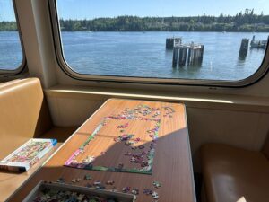 Puzzles on a Washington State Ferry