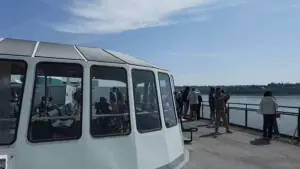 upper deck of the ferry