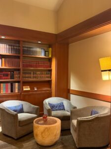 Club 268 seating at Salish Lodge