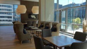 Club Lounge space at the Hyatt Regency Seattle